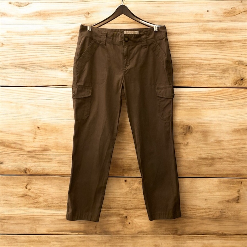 Eddie Bauer Women's Khaki Brown Cargo Pants